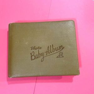 Antique Baby Album